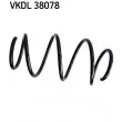 SKF VKDL 38078 - Ressort de suspension