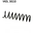 Ressort de suspension SKF [VKDL 38110]