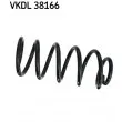 Ressort de suspension SKF [VKDL 38166]