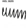 SKF VKDL 38205 - Ressort de suspension