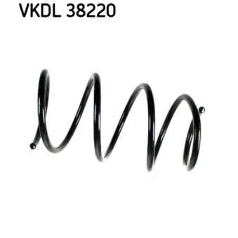 Ressort de suspension SKF OEM 31336761323