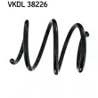 Ressort de suspension SKF [VKDL 38226]