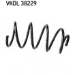 Ressort de suspension SKF [VKDL 38229]
