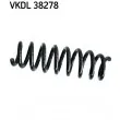 SKF VKDL 38278 - Ressort de suspension