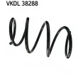 Ressort de suspension SKF [VKDL 38288]