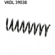 Ressort de suspension SKF [VKDL 39038]