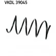 Ressort de suspension SKF [VKDL 39045]