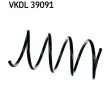 SKF VKDL 39091 - Ressort de suspension