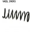 SKF VKDL 39093 - Ressort de suspension