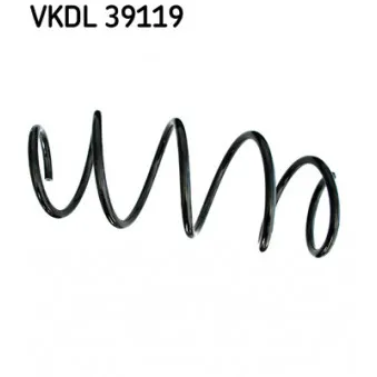Ressort de suspension SKF VKDL 39119 pour MERCEDES-BENZ CLASSE E E 200 - 184cv