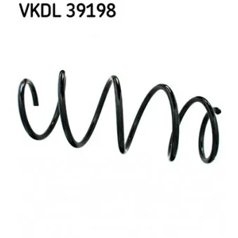 Ressort de suspension SKF VKDL 39198 pour MERCEDES-BENZ CLASSE E E 250 - 211cv