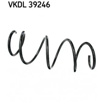 Ressort de suspension SKF VKDL 39246 pour MERCEDES-BENZ CLASSE C C 350 4-matic - 306cv