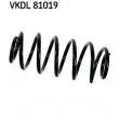 Ressort de suspension SKF [VKDL 81019]