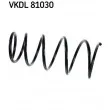Ressort de suspension SKF [VKDL 81030]