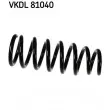 Ressort de suspension SKF [VKDL 81040]