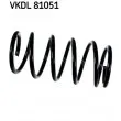 Ressort de suspension SKF [VKDL 81051]