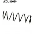 Ressort de suspension SKF [VKDL 81059]