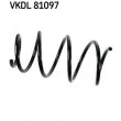 Ressort de suspension SKF [VKDL 81097]