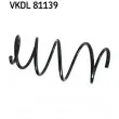 Ressort de suspension SKF [VKDL 81139]