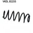 Ressort de suspension SKF [VKDL 81155]