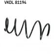 SKF VKDL 81194 - Ressort de suspension