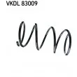 Ressort de suspension SKF [VKDL 83009]