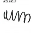 Ressort de suspension SKF [VKDL 83014]