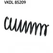 SKF VKDL 85209 - Ressort de suspension