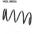Ressort de suspension SKF [VKDL 88016]