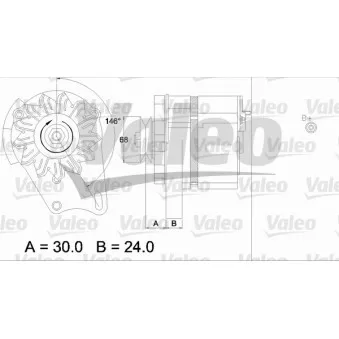 Alternateur VALEO OEM 71721180