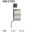 SKF VKM 17303 - Poulie-tendeur, courroie crantée