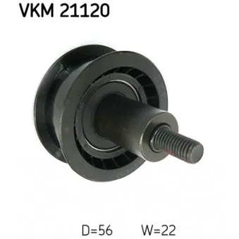 SKF VKM 21120 - Poulie renvoi/transmission, courroie de distribution