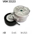 SKF VKM 33133 - Poulie-tendeur, courroie trapézoïdale à nervures