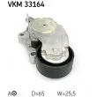 SKF VKM 33164 - Poulie-tendeur, courroie trapézoïdale à nervures