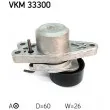SKF VKM 33300 - Poulie-tendeur, courroie trapézoïdale à nervures
