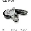 SKF VKM 33309 - Poulie-tendeur, courroie trapézoïdale à nervures