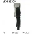 SKF VKM 33309 - Poulie-tendeur, courroie trapézoïdale à nervures