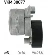 SKF VKM 38077 - Poulie-tendeur, courroie trapézoïdale à nervures