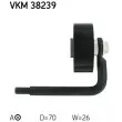 SKF VKM 38239 - Poulie-tendeur, courroie trapézoïdale à nervures