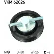 SKF VKM 62026 - Poulie-tendeur, courroie trapézoïdale à nervures