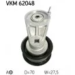 SKF VKM 62048 - Poulie-tendeur, courroie trapézoïdale à nervures