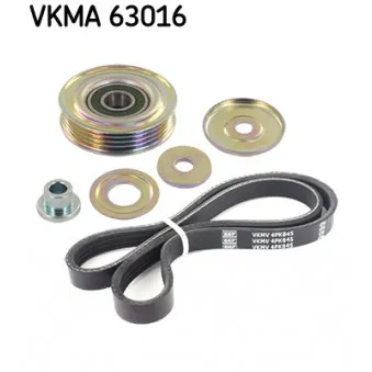 SKF VKMA 63016 - Jeu de courroies trapézoïdales à nervures