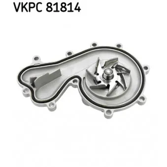 Pompe à eau SKF VKPC 81814 pour AUDI A6 3.0 TDI quattro - 320cv