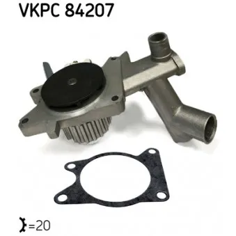 SKF VKPC 84207 - Pompe à eau