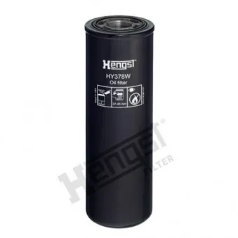 Filtre hydraulique, boîte automatique HENGST FILTER HY378W pour JOHN DEERE Series 9030 9630, 9630T - 537cv