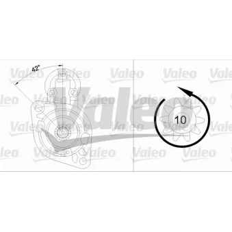 Démarreur VALEO OEM 02A911023G
