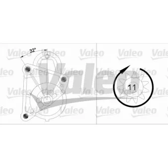 Démarreur VALEO OEM MD329260