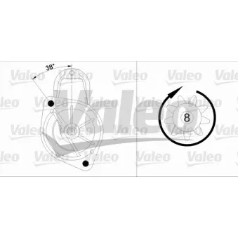 VALEO 455740 - Démarreur