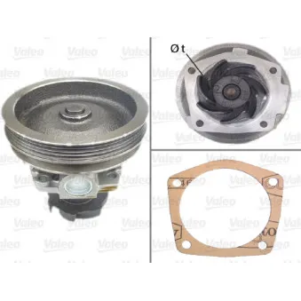 Pompe à eau VALEO OEM 7720988