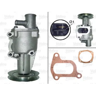 Pompe à eau VALEO OEM 71737966